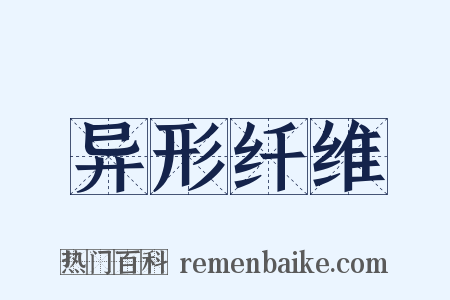 异形纤维是什么意思的图片